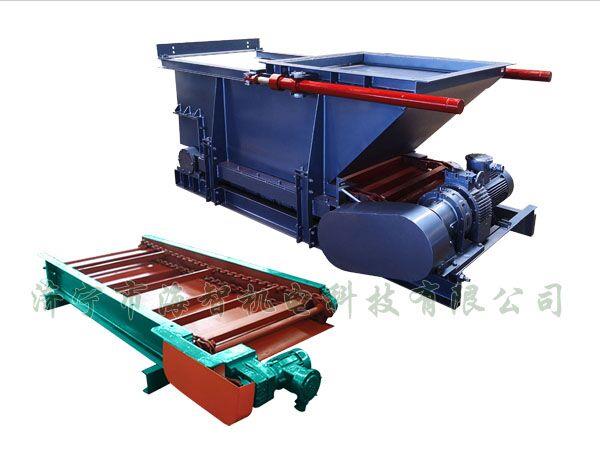 鏈板式給料機包括電控系統(tǒng)，電控系統(tǒng)包括就地控制系統(tǒng)和/或遠程控制系統(tǒng)